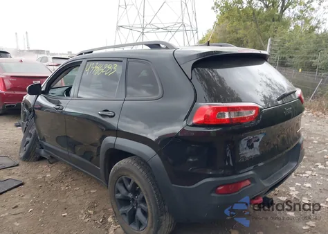 2014 Jeep Cherokee Trailhawk from USA, damaged, VIN 1C4PJMBB4EW219937